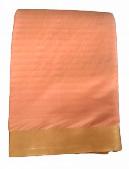 Maheshwari Cotton Silk Saree Rose Pink
